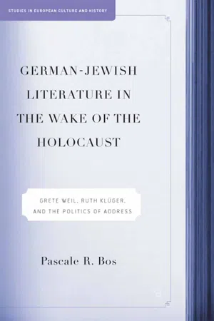 German-Jewish Literature in the Wake of the Holocaust