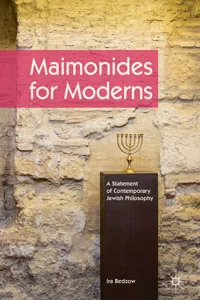 Maimonides for Moderns_cover