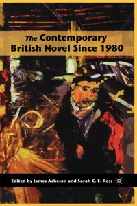 The Contemporary British Novel Since 1980_cover