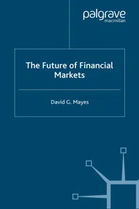 The Future of Financial Markets_cover