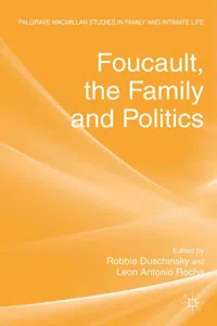 Foucault, the Family and Politics_cover