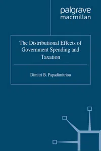 The Distributional Effects of Government Spending and Taxation_cover