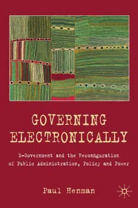 Governing Electronically_cover