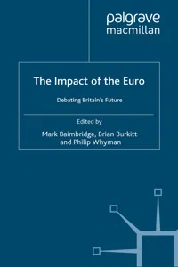 The Impact of the Euro_cover