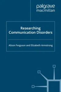 Researching Communication Disorders_cover