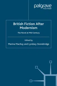 British Fiction After Modernism_cover