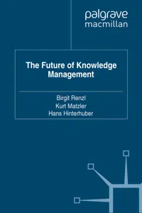 The Future of Knowledge Management_cover