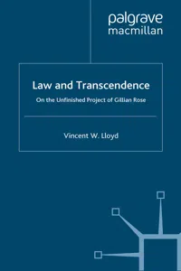 Law and Transcendence_cover