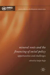 Mineral Rents and the Financing of Social Policy_cover