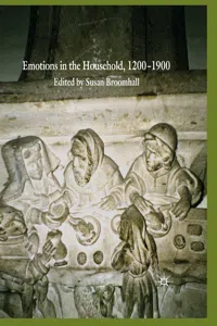 Emotions in the Household, 1200–1900_cover