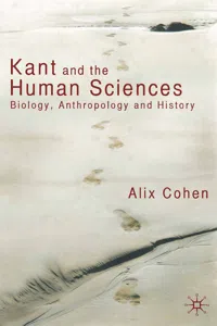 Kant and the Human Sciences_cover