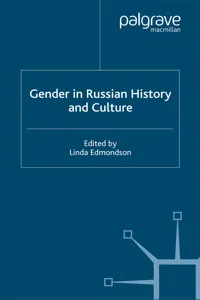 Gender in Russian History and Culture_cover