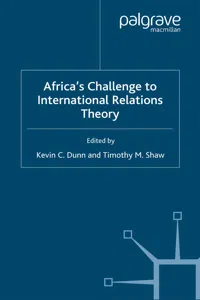 Africa's Challenge to International Relations Theory_cover