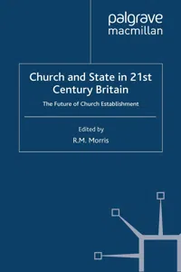 Church and State in 21st Century Britain_cover