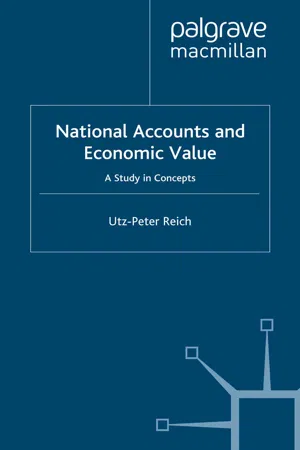 National Accounts and Economic Value