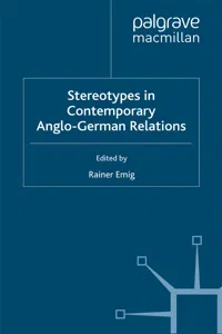 Stereotypes in Contemporary Anglo-German Relationships_cover