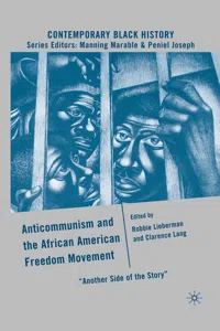 Anticommunism and the African American Freedom Movement_cover