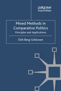 Mixed Methods in Comparative Politics_cover