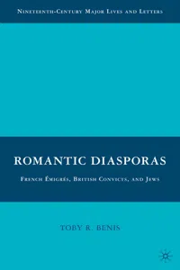 Romantic Diasporas: French Émigrés, British Convicts, and Jews_cover