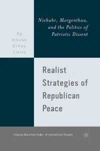 Realist Strategies of Republican Peace_cover