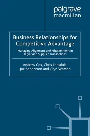 Business Relationships for Competitive Advantage