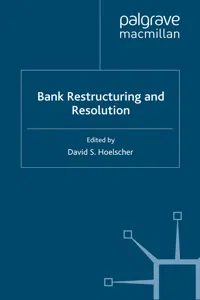 Bank Restructuring and Resolution_cover