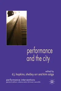 Performance and the City_cover