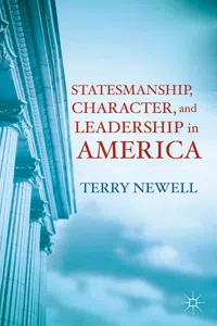 Statesmanship, Character, and Leadership in America_cover