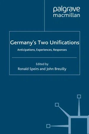 Germany's Two Unifications