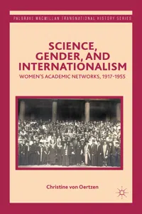 Science, Gender, and Internationalism_cover