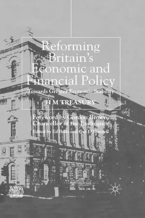 Reforming Britain's Economic and Financial Policy