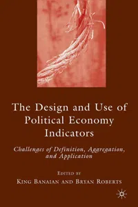 The Design and Use of Political Economy Indicators_cover