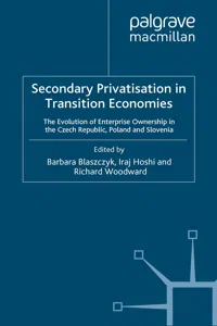 Secondary Privatization in Transition Economies_cover