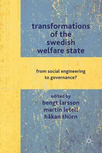 Transformations of the Swedish Welfare State_cover