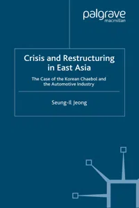 Crisis and Restructuring in East Asia_cover