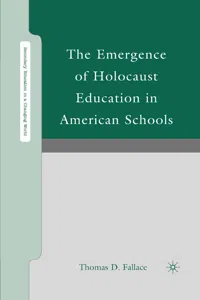 The Emergence of Holocaust Education in American Schools_cover