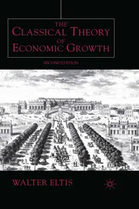The Classical Theory of Economic Growth_cover