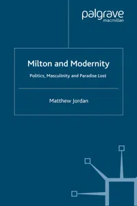 Milton and Modernity_cover