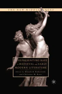 Representing Rape in Medieval and Early Modern Literature_cover