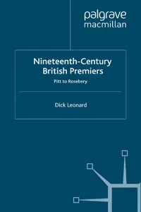 Nineteenth Century Premiers_cover