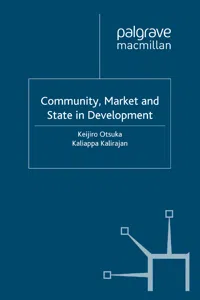 Community, Market and State in Development_cover