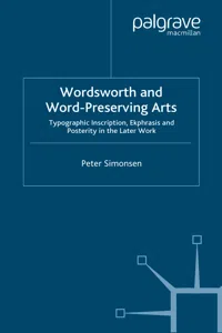 Wordsworth and Word-Preserving Arts_cover