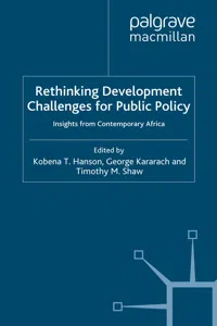 Rethinking Development Challenges for Public Policy_cover