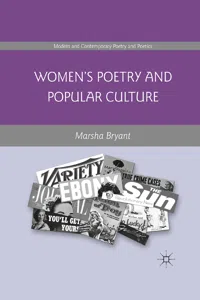 Women's Poetry and Popular Culture_cover