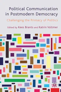 Political Communication in Postmodern Democracy_cover