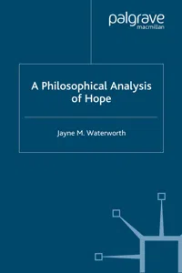 A Philosophical Analysis of Hope_cover