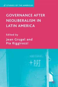 Governance after Neoliberalism in Latin America_cover