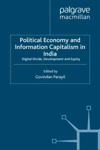 Political Economy and Information Capitalism in India_cover