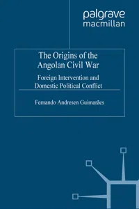 The Origins of the Angolan Civil War_cover