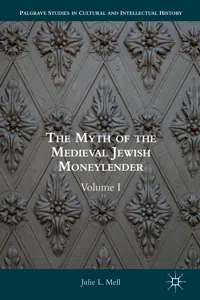 The Myth of the Medieval Jewish Moneylender_cover